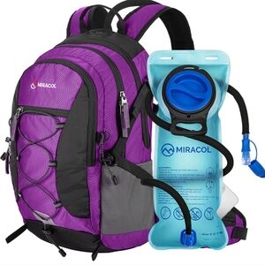 MIRACOL Hiking Hydration Backpack Pack - 18L Water